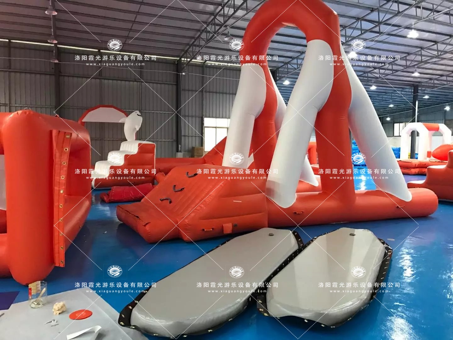 普陀水上闯关道具